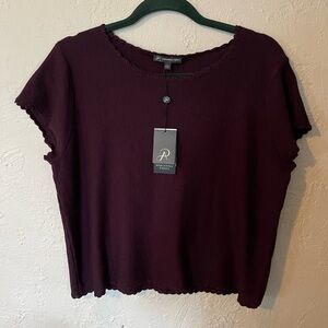 Adrianna Papell Purple Women's Top